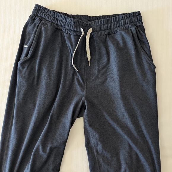 Vuori Men's Ponto Performance Pant Midnight Heather Soft Comfortable Lounge Pant - Picture 11 of 11